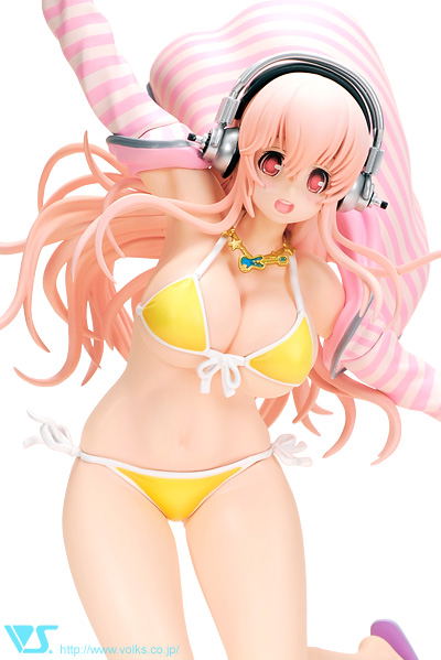 Nitro Super Sonic CharaGumin: Super Sonico Moamoa Parka Mizugi Ver. image 2