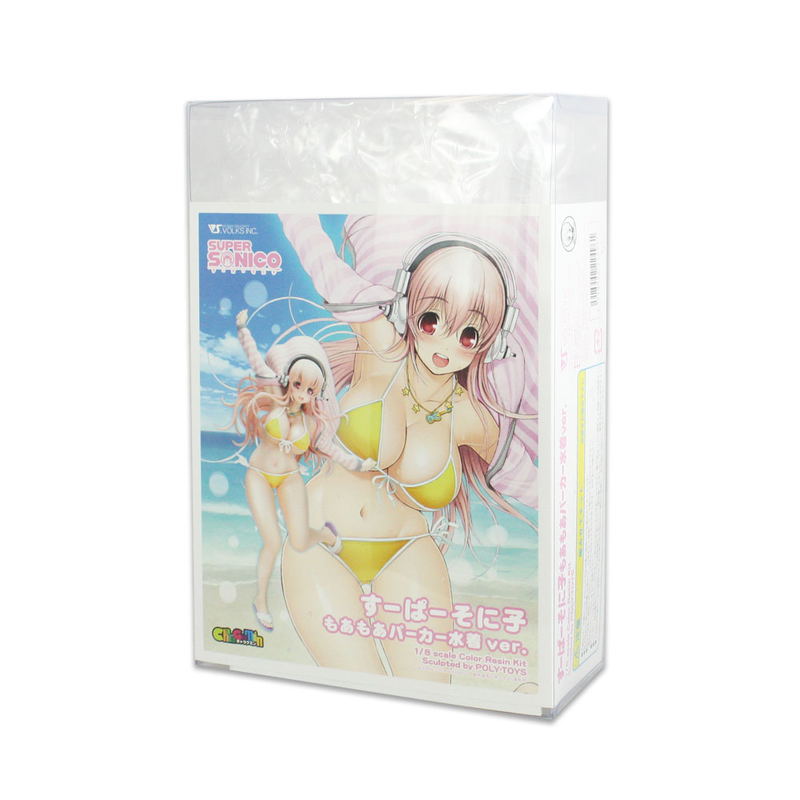 Nitro Super Sonic CharaGumin: Super Sonico Moamoa Parka Mizugi Ver. image 4