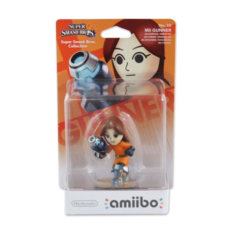 amiibo Super Smash Bros. Series Figure (Mii Gunner) image 1