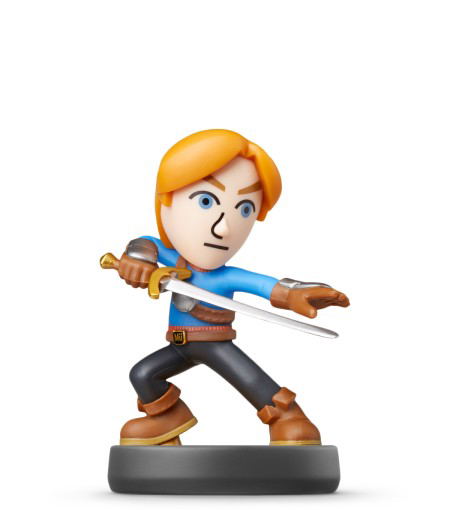 amiibo Super Smash Bros. Series Figure (Mii Swordfighter) image 2