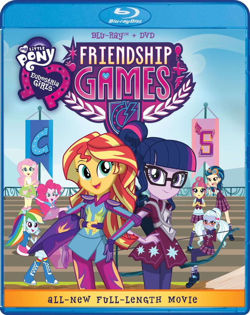 My Little Pony Equestria Girls: Friendship Games [Blu-ray+DVD] image 1