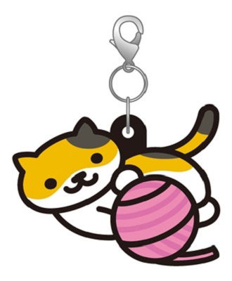 Neko Atsume Rubber Strap Ver. 2: Mike-san / Keitodama image 1