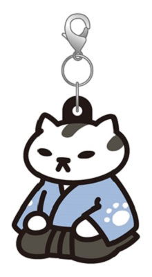 Neko Atsume Rubber Strap Ver. 2: Osamurai-san_