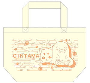 Gintama Mini Tote Bag: Sadaharu & Elizabeth_