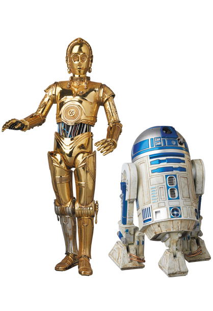 Mafex Star Wars: C-3PO & R2-D2 image 1