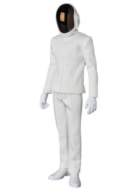 Real Action Heroes No.734 Daft Punk Random Access Memories: Guy-Manuel de Homem-Christo White Suits Ver. image 1