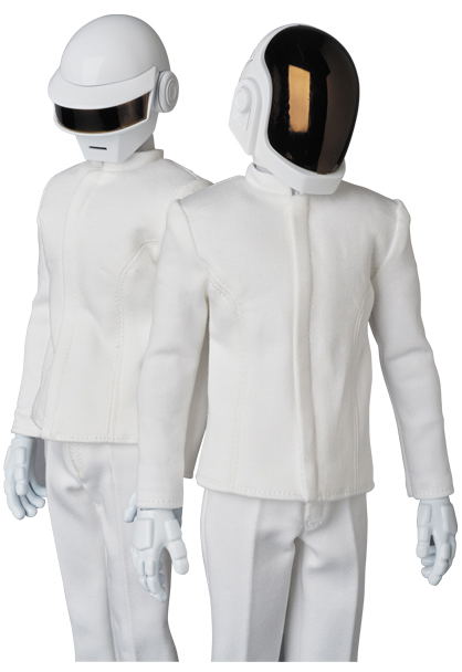 Real Action Heroes No.734 Daft Punk Random Access Memories: Guy-Manuel de Homem-Christo White Suits Ver. image 3