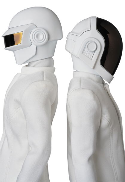 Real Action Heroes No.734 Daft Punk Random Access Memories: Guy-Manuel de Homem-Christo White Suits Ver. image 4