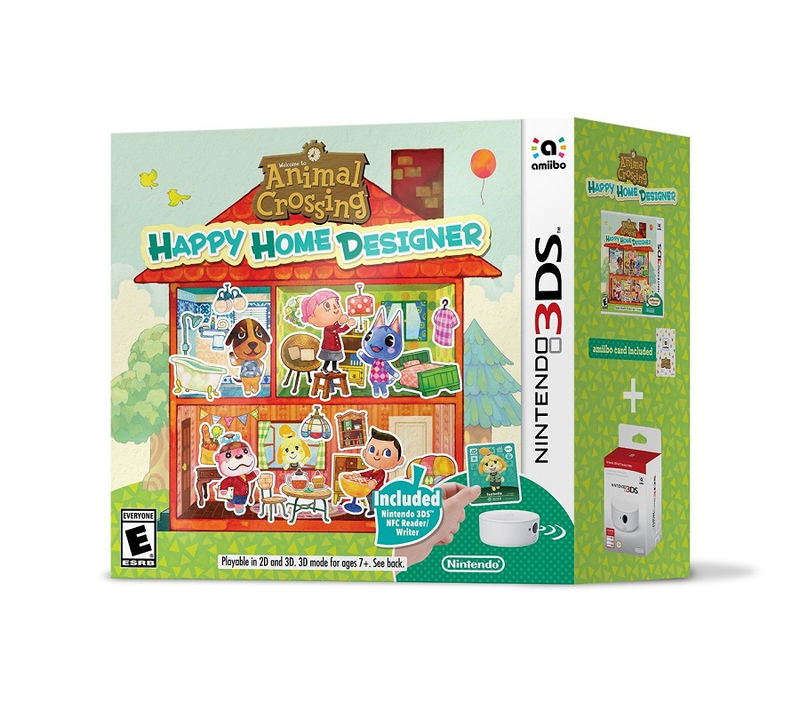 Animal Crossing: Happy Home Designer (NFC Reader Bundle) image 1