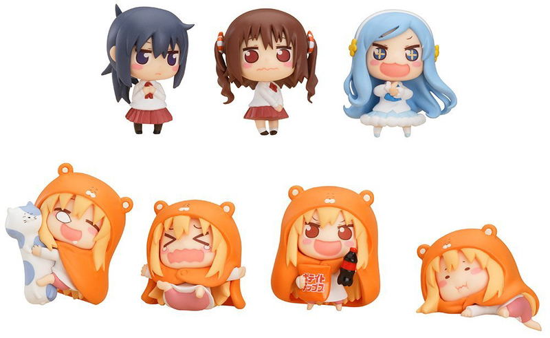Himouto! Umaru-chan Trading Figures (Set of 8 pieces) (Re-run) image 1