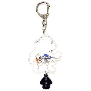 Splatoon Acrylic Key Chain with Squid Rubber: Girl (Shooter)