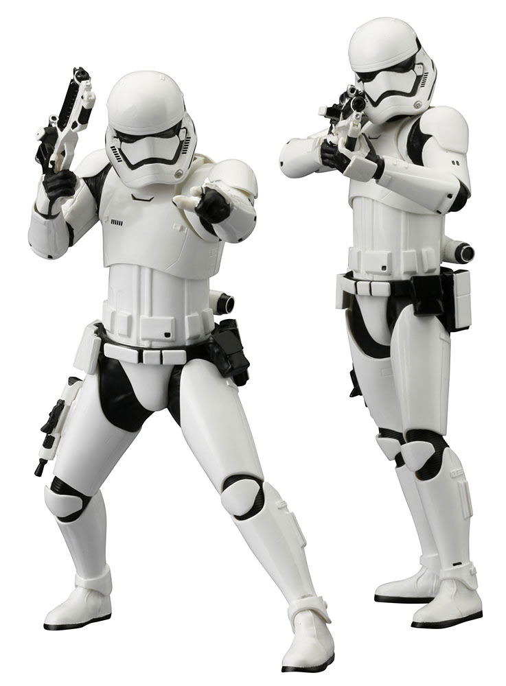 ARTFX+ Star Wars Episode VII The Force Awakens 1/10 Scale Pre-Painted Figure: First Order Stormtrooper 2 Pack image 1
