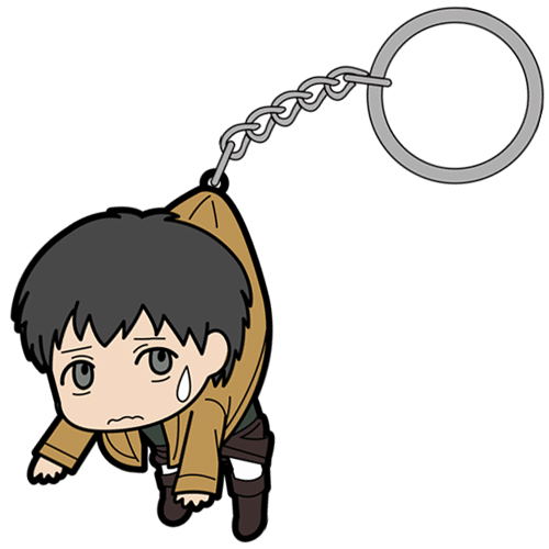 Attack on Titan Tsumamare Key Ring: Bertolt image 1