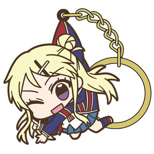 Hello!! Kiniro Mosaic Tsumamare Keychain: Kujo Karen image 1