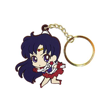 Sailor Moon Crystal Tsumamare Keychain: Sailor Mars (Re-run) image 1