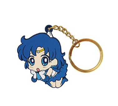 Sailor Moon Crystal Tsumamare Keychain: Sailor Mercury (Re-run) image 1