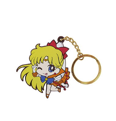 Sailor Moon Crystal Tsumamare Keychain: Sailor Venus (Re-run) image 1