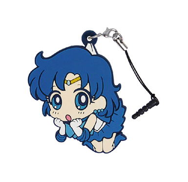 Sailor Moon Crystal Tsumamare Strap: Sailor Mercury (Re-run) image 1