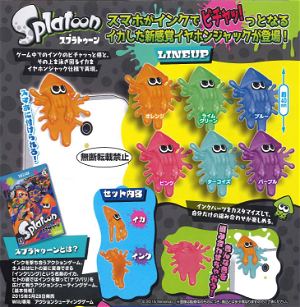 Splatoon Squid Ink Mascot Earphone Jack (Random Single)
