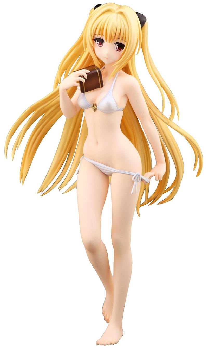 To Love-Ru Darkness: Golden Darkness White Swimwear Ver. image 1