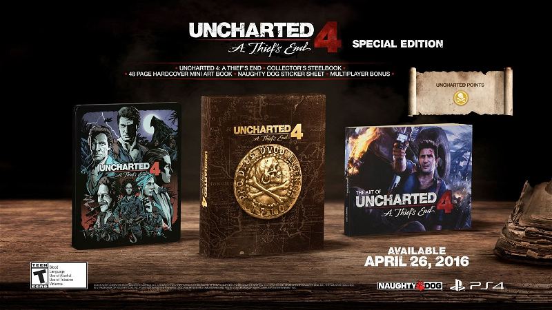 UNCHARTED 4: A Thief's End - PS4, PlayStation 4
