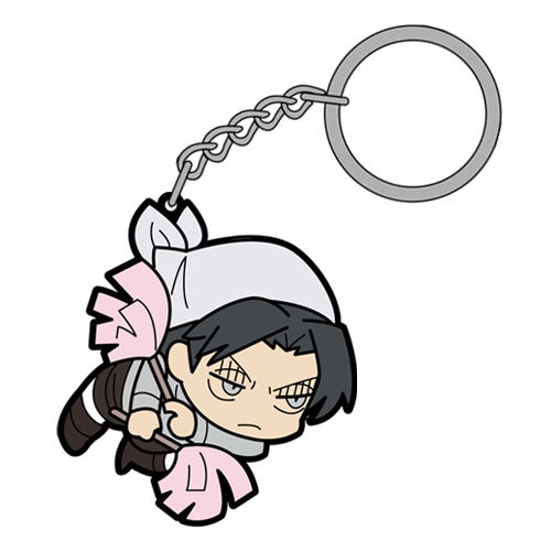 Attack on Titan Tsumamare Keychain: Cleaning Levi image 1