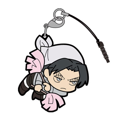 Attack on Titan Tsumamare Strap: Cleaning Levi image 1