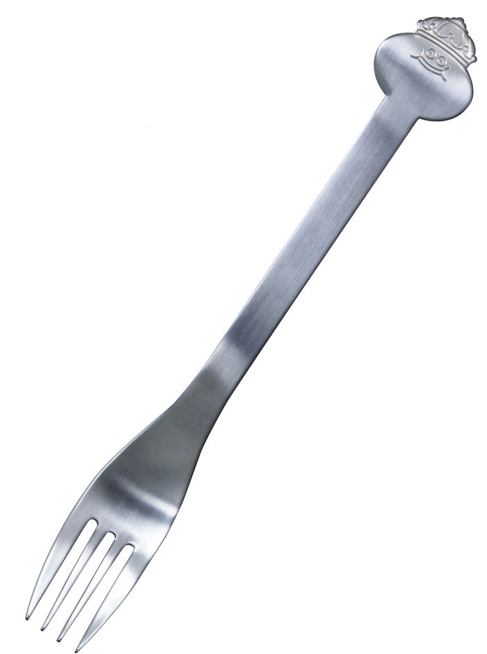 Dragon Quest Smile Slime Fork L - King Slime image 1