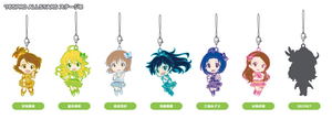 Idolm@ster One For All Nendoroid Plus Rubber Straps: 765 Pro Allstars Stage B (Set of 8 pieces)_