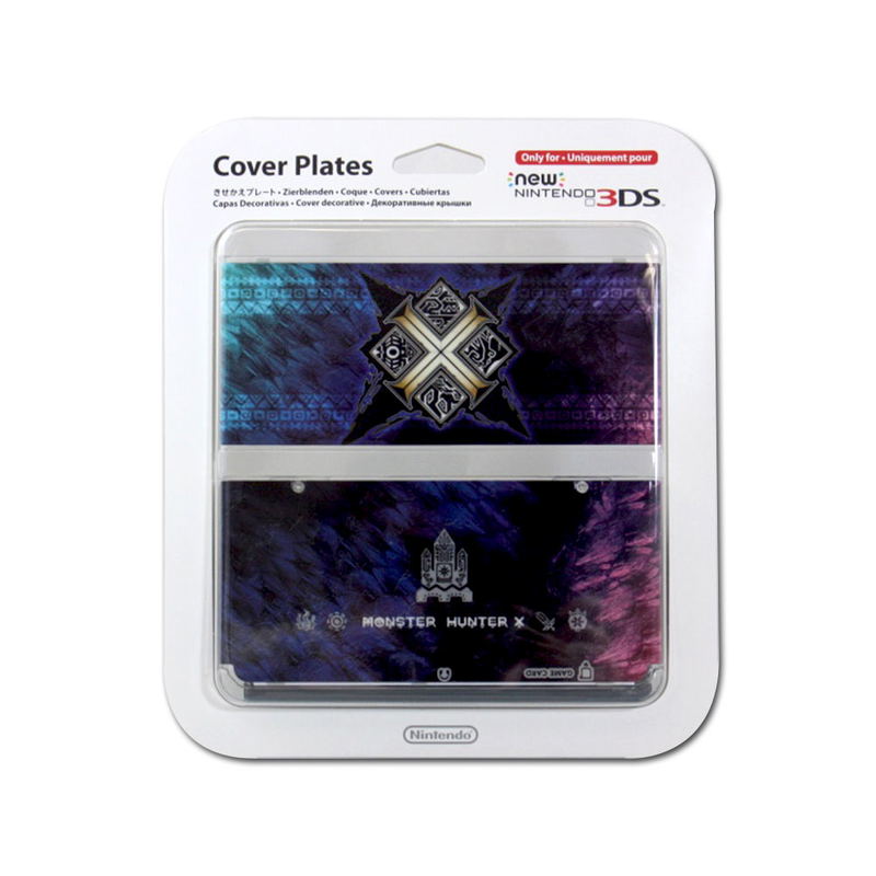 New Nintendo 3DS Cover Plates No.065 (Monster Hunter X) image 2