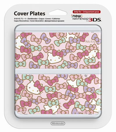 New Nintendo 3DS Cover Plates (Hello Kitty) for New