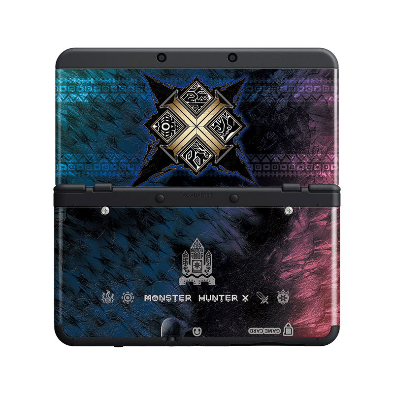 New Nintendo 3DS Cover Plates Pack (Monster Hunter X) image 2