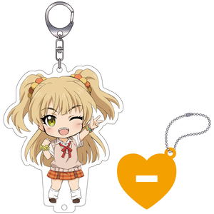 The Idolmaster Cinderella Girls Nendoroid Plus Key Chain with Acrylic Stand: Jougasaki Rika_