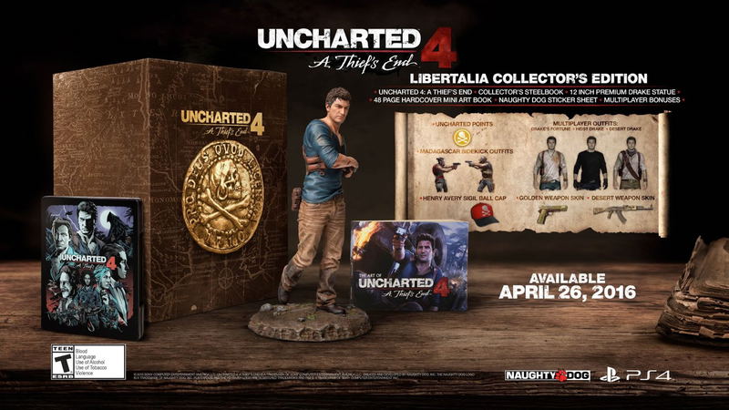 Uncharted 4: A Thief's End [Libertalia Collector's Edition] image 1