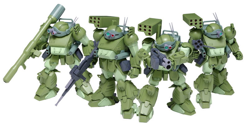 Votoms: Scope Dog Turbo Custom The Last Red Shoulder (4 Set) image 1