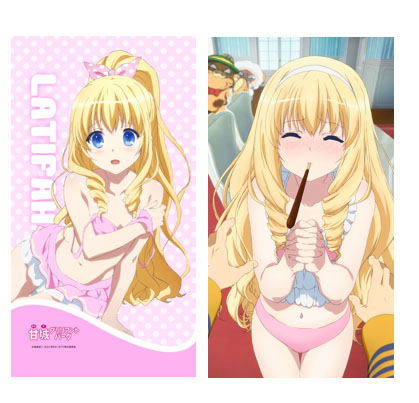 Amagi Brilliant Park Long Cushion Cover: Latifah image 1