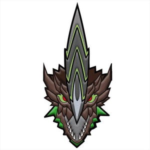 Monster Hunter X Vol. 3 Patch Face: Raizekusu_