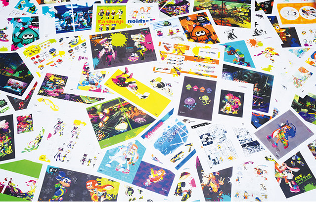Splatoon Ikasu Artbook image 3