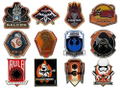 Star Wars The Force Awakens Pins Collection thumbnail 1