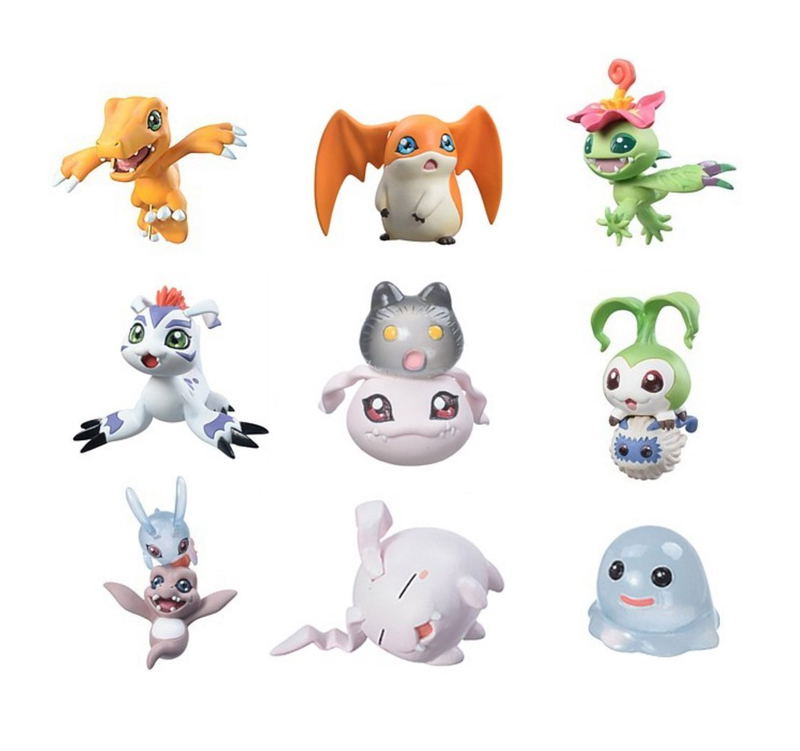 Digimon Adventure Digicolle! Data 1 (Set of 8 pieces) (Re-run) image 1
