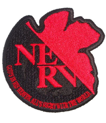 Evangelion NERV Badge (Re-run) image 1