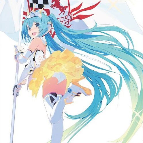 Hatsune Miku GT Project Chara x Cushion: 118 Hatsune Miku Racing Ver ...