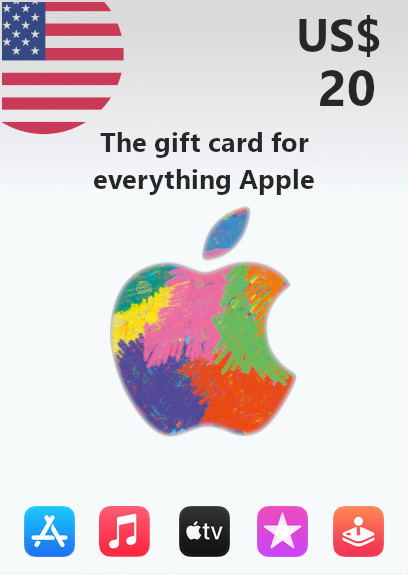 Apple Gift Card 20 USD | US Account digital