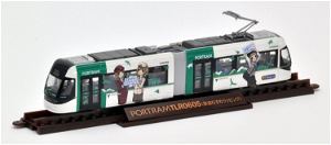 Railway Collection Toyama Light Rail Tetsudou Musume Wrapping D Green