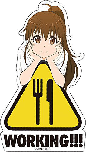 Working!!! Magnet Sticker: Taneshima Popura image 1