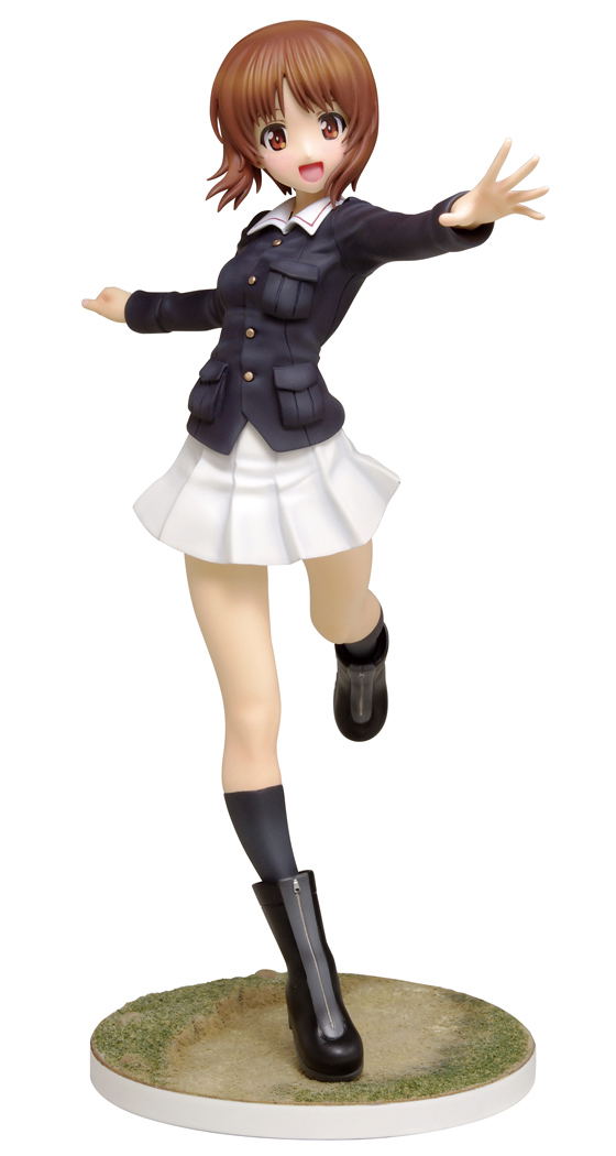 Girls und Panzer Dream Tech 1/8 Scale Pre-Painted Figure: Nishizumi Miho Panzer Jacket Ver. (Re-run) image 1
