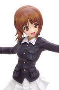 Girls und Panzer Dream Tech 1/8 Scale Pre-Painted Figure: Nishizumi Miho Panzer Jacket Ver. (Re-run) thumbnail 7