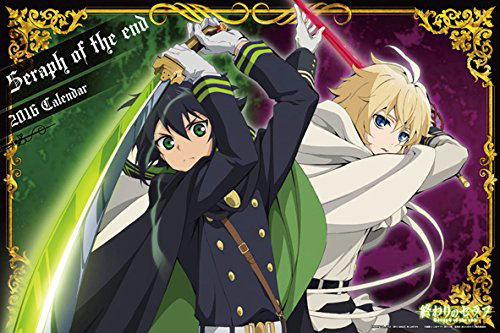 Owari No Seraph Wall Hanging Calendar [2016] image 1
