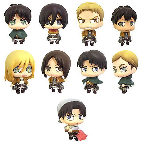 Color Collection Attack on Titan Vol.2 (Set of 8 pieces) image 1