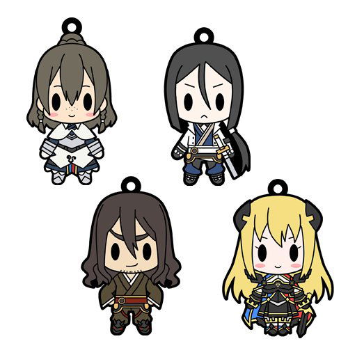 D4 Chaos Dragon Red Dragon Rubber Strap Collection Vol.1 (Set of 8 pieces) image 3